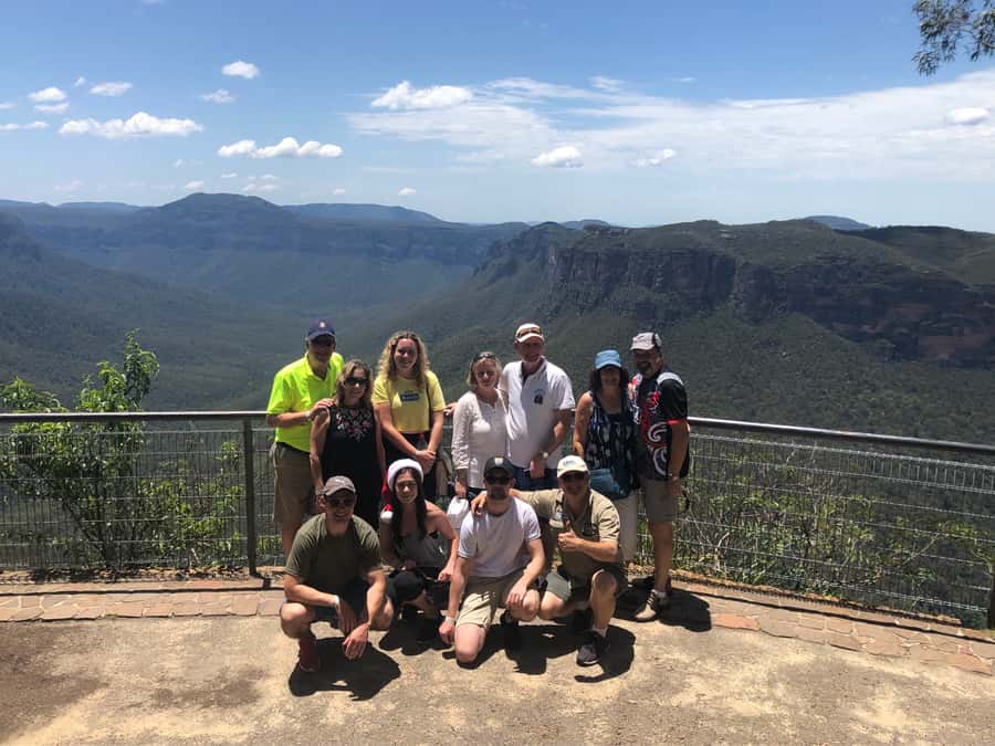 #1 Blue Mountains Tour Scenic World Waterfalls Wildlife Park - Three Sisters, waterfalls, and the Jamison Valley