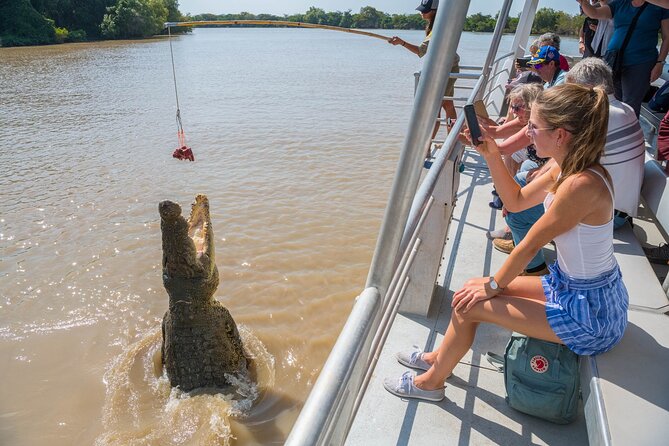 1 Hour Jumping Crocodile Cruise on the Adelaide River - Boarding the purpose-built boat
