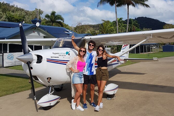 1-Hour Whitsunday Islands and Heart Reef Scenic Flight - From the Fly Australia lounge to takeoff