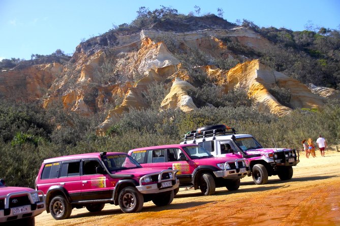 3 Day PINK4WD Tagalong Tour - K'gari/Fraser Island - 75 Mile Beach, Indian Head, and the open coast