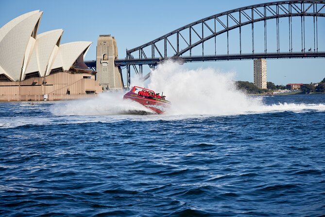 30-Minute Sydney Harbour Jet Boat Thrill Ride - A fast, wet introduction to Sydney Harbour