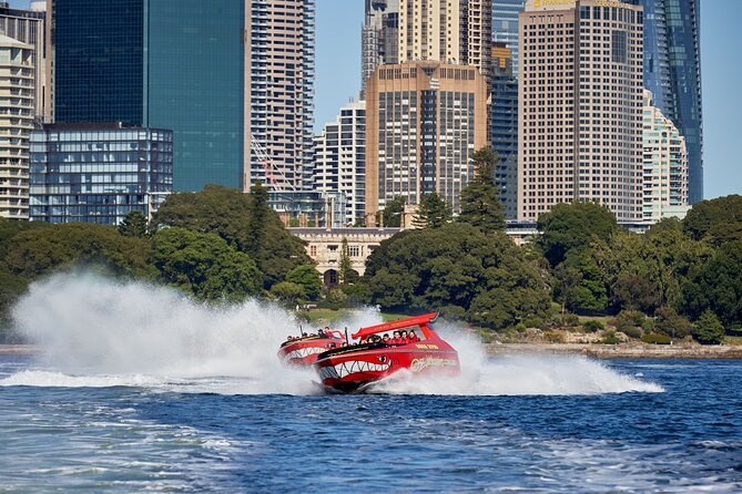 30-Minute Sydney Harbour Jet Boat Thrill Ride - Rose Bay, Taronga Zoo, and the prime minister’s residence