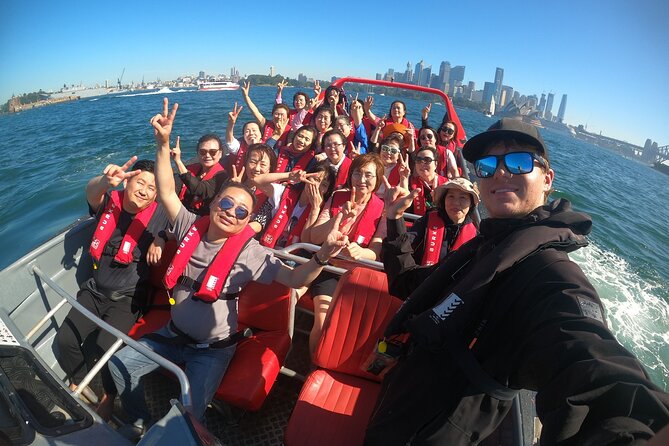30-Minute Sydney Harbour Jet Boat Thrill Ride - The part everyone needs to prepare for: getting soaked