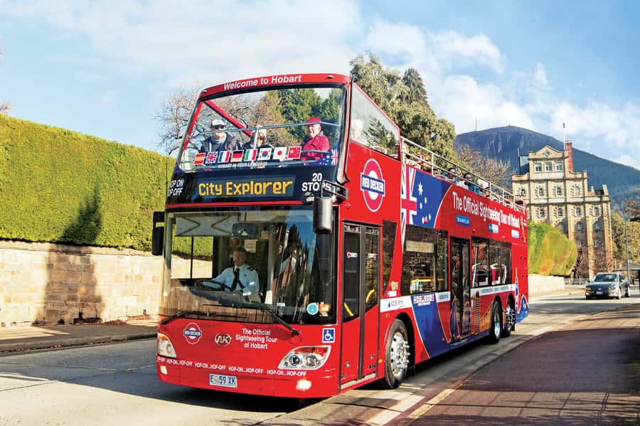 48-Hour Hobart City Loop Tour and Mt Wellington - Seeing Hobart from the Red Decker