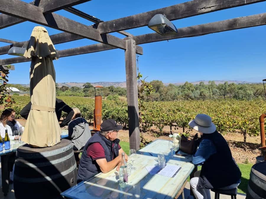 A Barossa Valley pickup: Wine and Heritage Tour, Local Guide - Lunch at a boutique winery