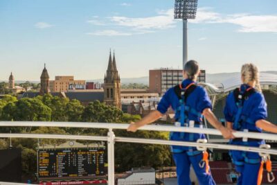Rooftop Climbing Experience of the Adelaide Oval