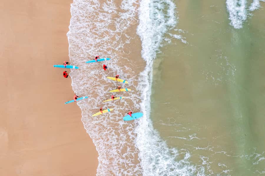 Adelaide: Surfing Lesson at Middleton Beach with Equipment - The beach briefing gives you a safe starting point