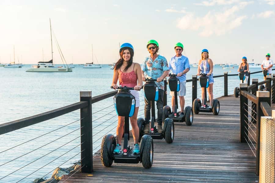 Airlie Beach: 3-Hour Sunset Segway Tour with Dinner - The Whitsunday Botanic Gardens and nearby sights