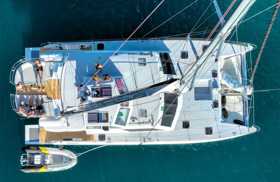 Airlie Beach: BYOB Sunset Sail in Style Catamaran Cruise - The first welcome drink and a look at the boat