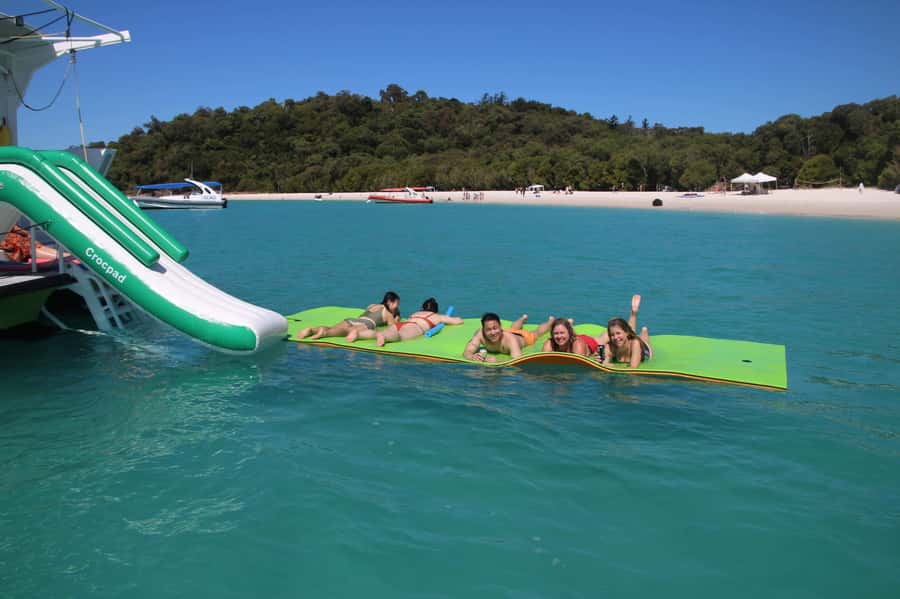 Airlie Beach: Great Barrier Reef & Whitehaven Beach Tour - Snorkeling at Bait Reef Lagoon or Stepping Stones