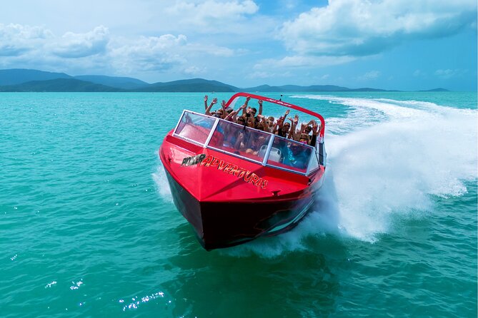 Airlie Beach Jet Boat Thrill Ride - From Marina Calm to Pioneer Bay Speed