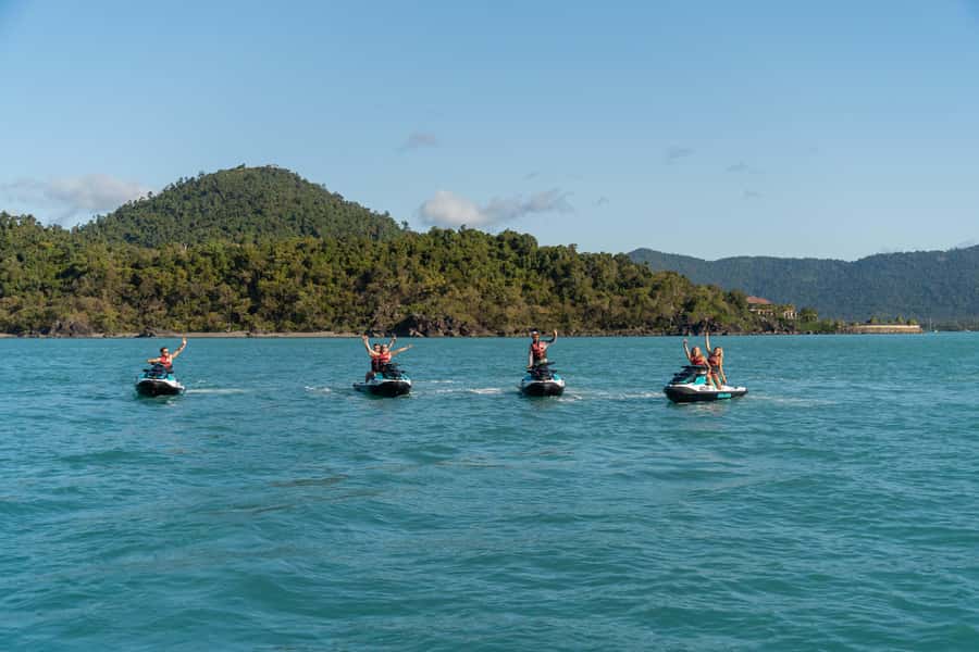 Airlie Beach: Jet Ski Safari Hour of Power and Marine Life - Wildlife watching from a moving jet ski