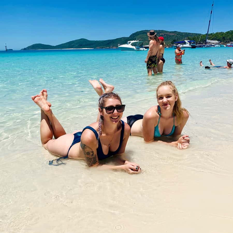 Airlie Beach: Whitehaven Beach BBQ & Hill Inlet Adventure - Leaving Airlie Beach on a smaller boat