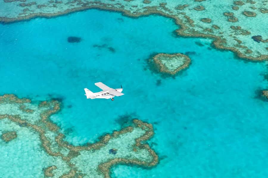 Airlie Beach: Whitsundays & Heart Reef Scenic Flight - Waiting at Whitsunday Airport