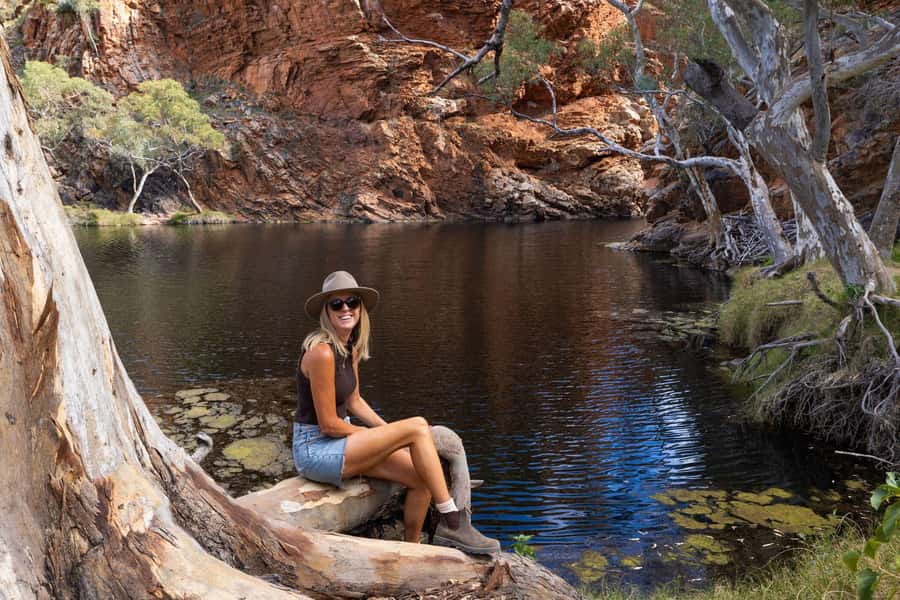 Alice Springs: West MacDonnell Ranges & Standley Chasm Tour - Mount Sonder Lookout: a short stop with a wide view