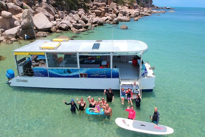 Aquascene Circumnavigation Magnetic Island Tour - Snorkelling the fringing reefs