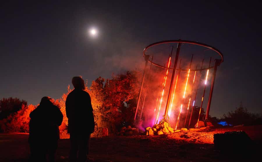 Astra Lumina Entry at Currumbin Wildlife Sanctuary - What the light, sound, smoke, and fog add