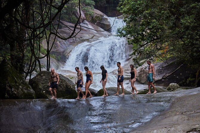 Barefoot Atherton Tablelands Adventure by Cairns Waterfalls - Babinda Boulders starts the rainforest mood