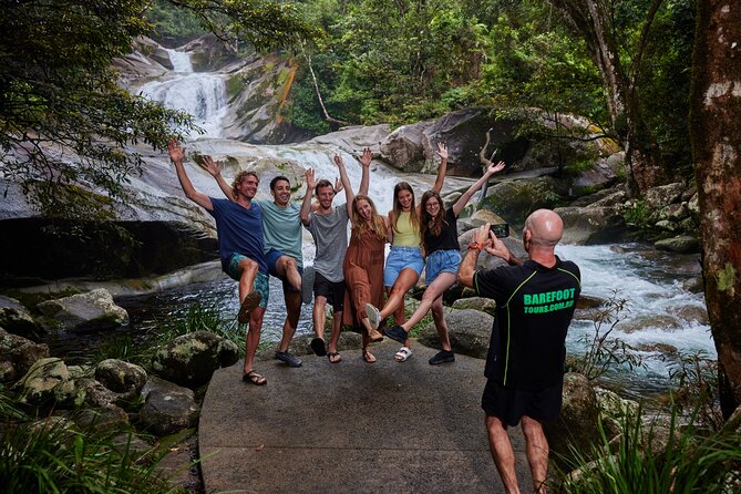 Barefoot Atherton Tablelands Adventure by Cairns Waterfalls - Millaa Millaa gives you the classic waterfall photo
