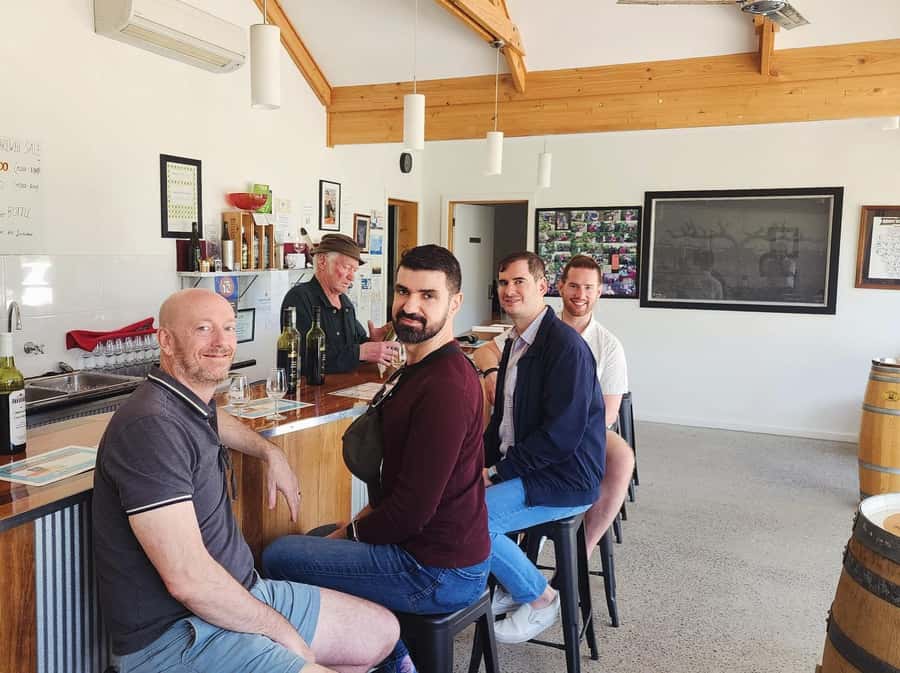 "Barossa Tour from Adelaide: 4 Tastings & Lunch Included" - Kies Family Wines makes lunch the anchor