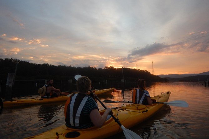 Batemans Bay Sunset Pizza Kayak Tour - Float and Feast - Clyde River National Park after the light fades