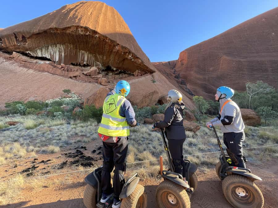 Best of Uluru - Segway and Walking Tour - Cruising the scenic quarter of Uluru