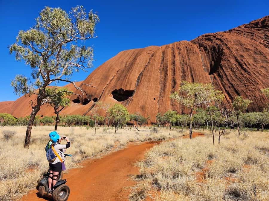 Best of Uluru - Segway and Walking Tour - The Mala Walk, caves, and stories close to the rock