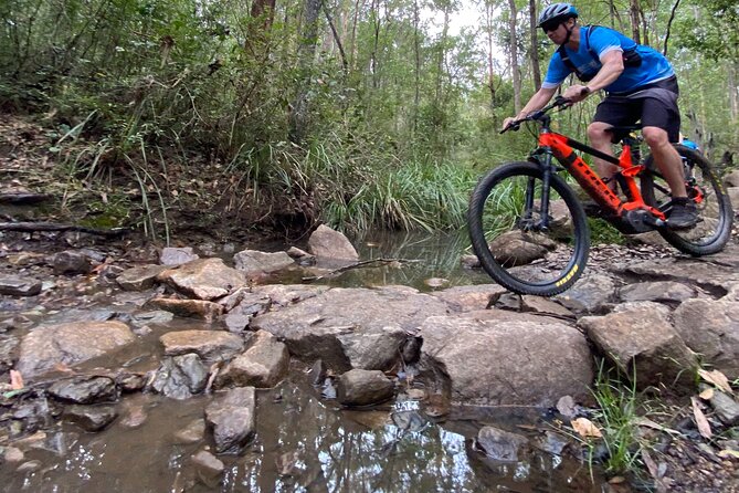 Brisbane Electric Mountain Bike Experience Tour - Reaching the Mount Coot-Tha Summit Lookout