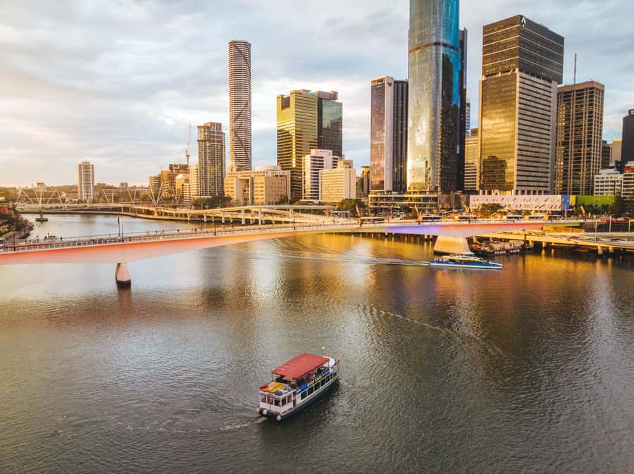 Brisbane: Midday 1.5-Hour Sightseeing Cruise 12.30pm-2.00pm - New Farm Park adds greenery and space