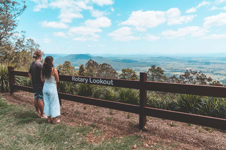 Brisbane: Rainforests, Waterfalls and Glow Worm Cave Tour - Hinze Dam before returning to Brisbane