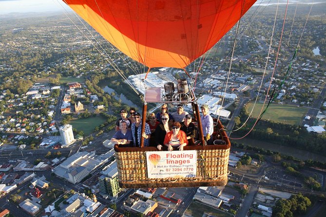 Brisbane's closest Hot Air Balloon Flights - City & Country views - 1 hr flight! - Meeting at Ipswich at 4:00 am