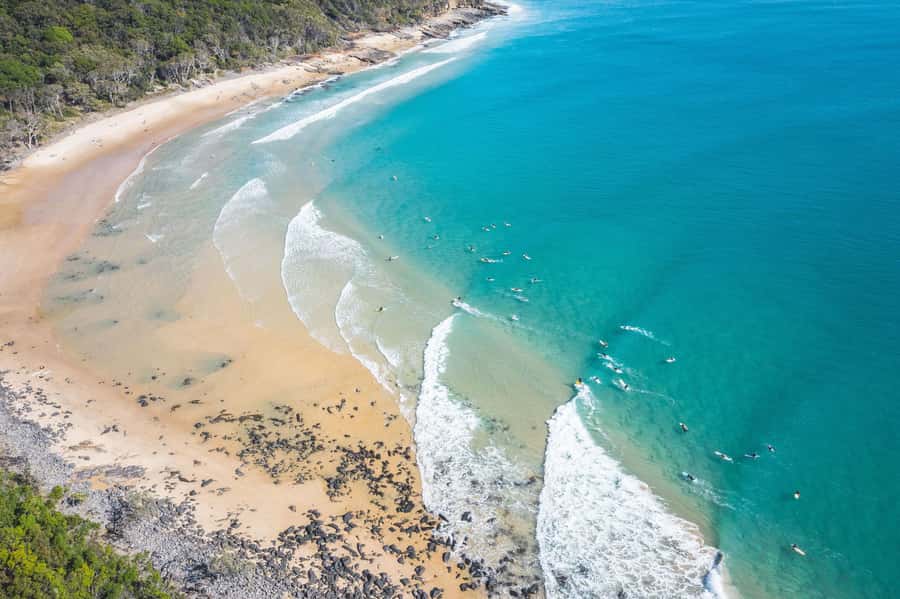 Brisbane: Sunshine Coast Hinterland & Noosa Scenic Tour - Noosa Heads and the final choice of beach or park