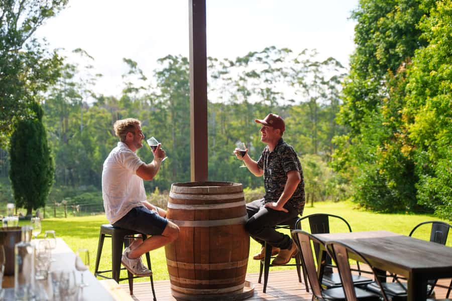 Brisbane: Tamborine Wine & Distillery Tour - The two winery tastings