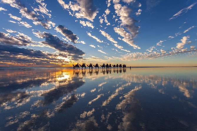 Broome Pre-sunset Camel Tour 30 minutes - The photo service adds real value