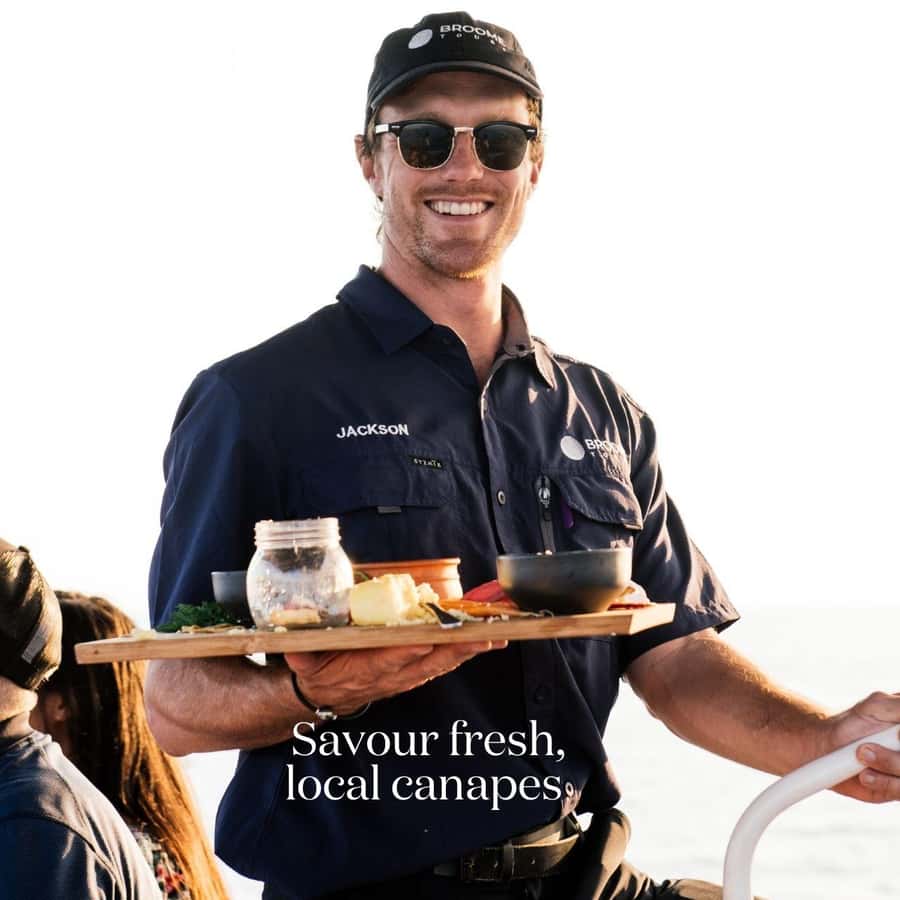 Broome's Iconic Catamaran Sunset Cruise - How the crew shapes the afternoon