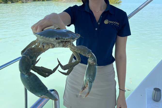 Broome's only Crabbing Adventure & Wildlife Cruise - Setting out on Ballena in Roebuck Bay