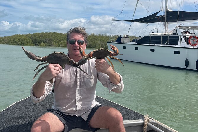 Broome's only Crabbing Adventure & Wildlife Cruise - Turning the catch into a Kimberley lunch