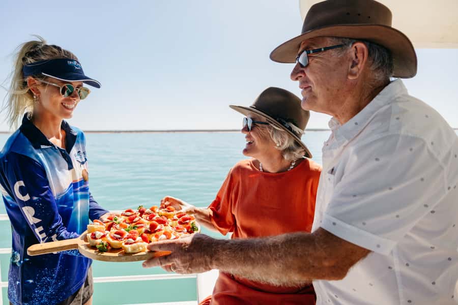 Broome: Snubfin Dolphin Cruises - The Broome pickup and beach boarding details