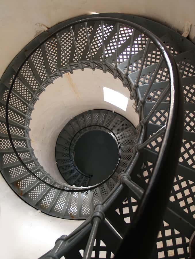Bruny Island: Cape Bruny Lighthouse Tour - Inside the prism room and light room