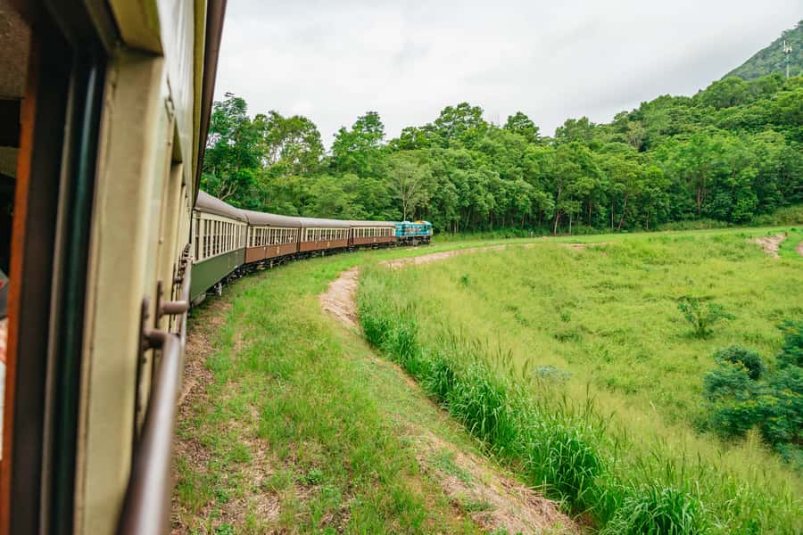 Cairns: Best of the Kuranda Rainforest Full-Day Tour & Lunch - The Army Duck takes you over land and water