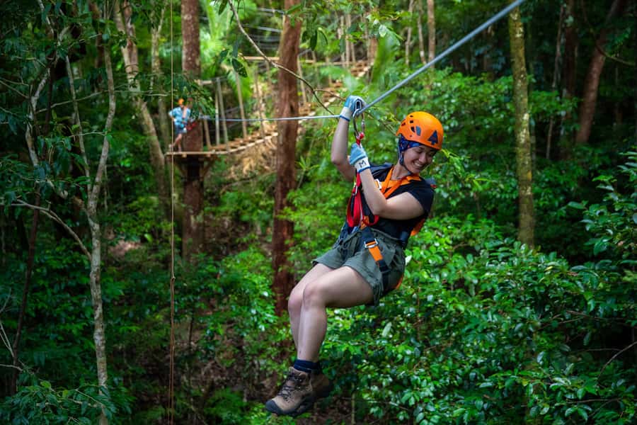 Cairns: Daintree Rainforest Canopy Ziplining Tour - Preparing for the forest course