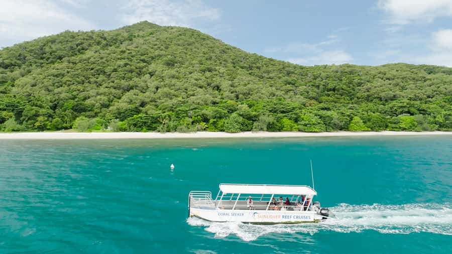 Cairns: Fitzroy Island Ferry w/ Snorkel, Lunch, Tour Options - Snorkeling from the beach