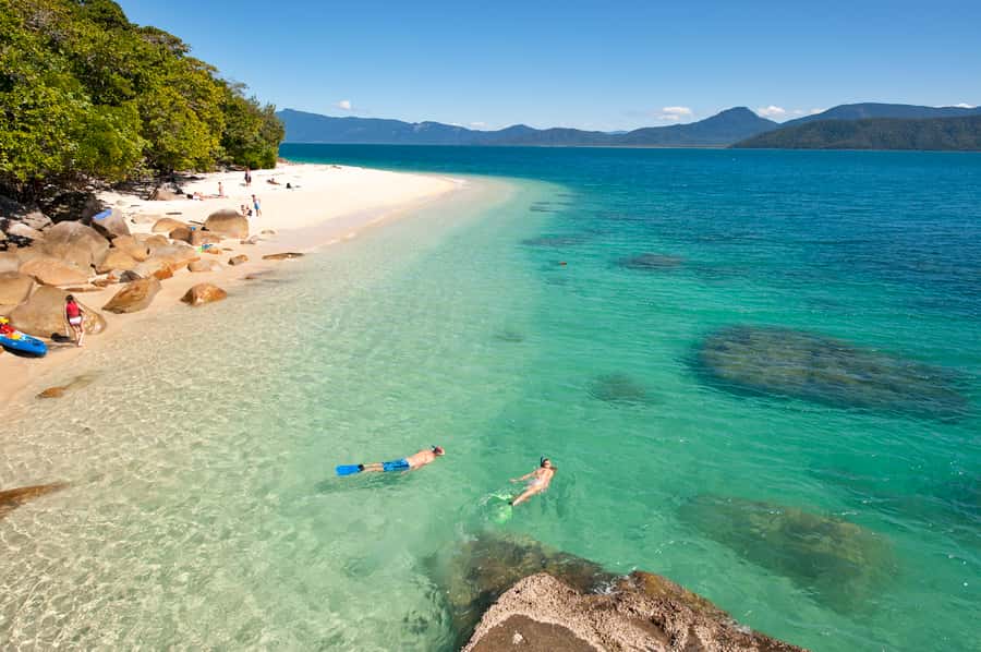 Cairns: Fitzroy Island Ferry w/ Snorkel, Lunch, Tour Options - Glass-bottom boat trips and guided extras