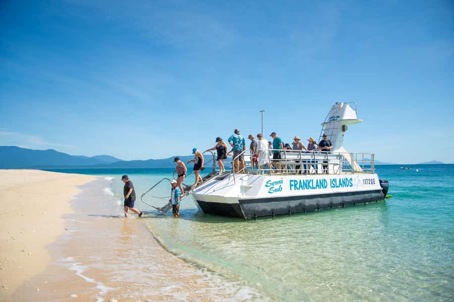 Cairns: Frankland Islands Great Barrier Reef Tour - Choosing your reef activities