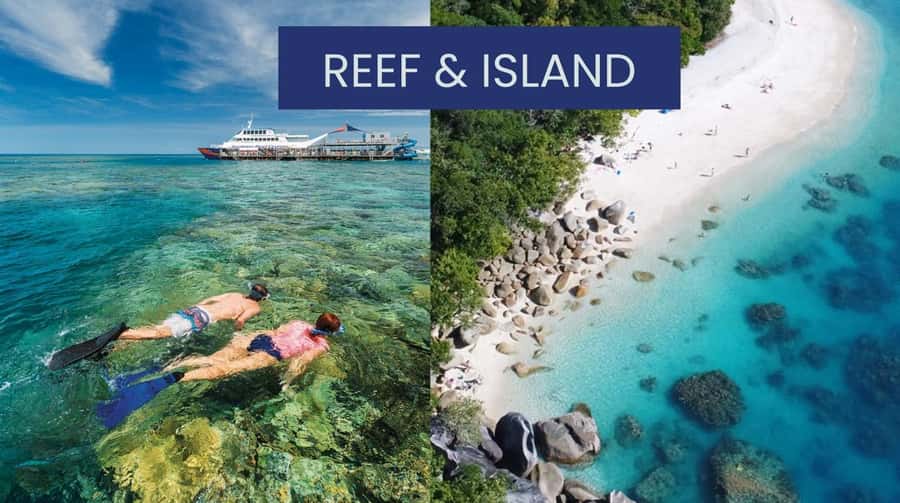 Cairns: Great Barrier Reef and Fitzroy Island Boat Tour - Glass-bottom boat and semi-submersible viewing