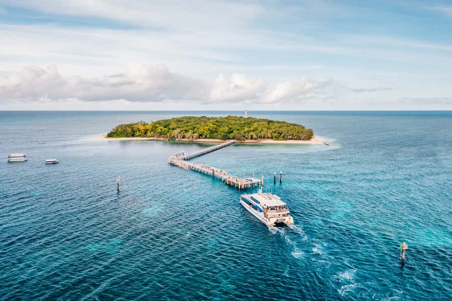 Cairns: Green Island with Snorkelling and Glass Bottom Boat - Beach snorkeling depends on the tide