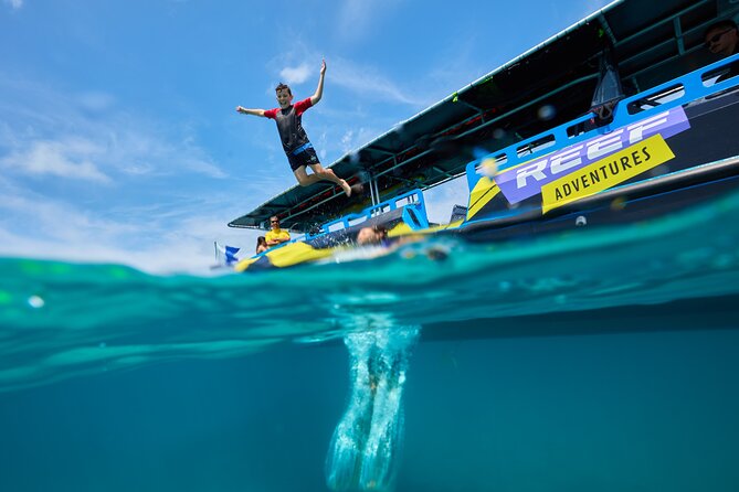 Cairns Half Day Tour a Great Barrier Reef Snorkeling Experience - Getting ready with supplied equipment