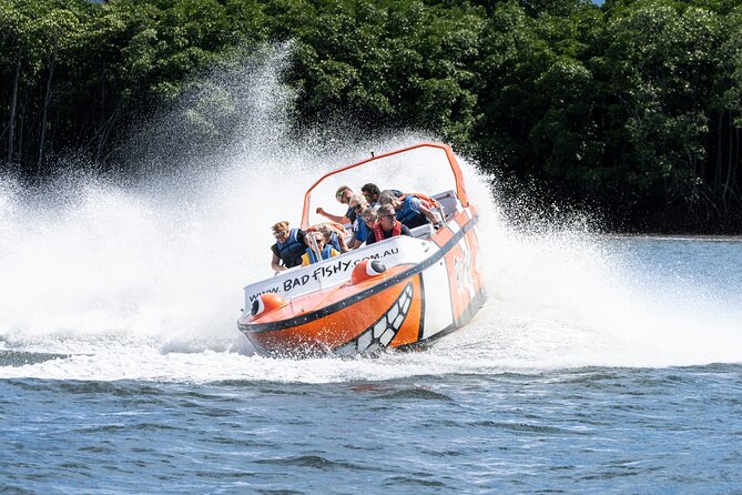 Cairns Jet Boat Ride - Photos, music, and the small extras