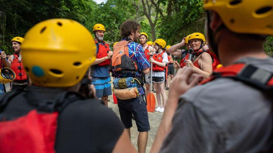 Cairns: Raging Thunder Barron Gorge River Rafting Trip - From gentle water to Grade 2 and 3 rapids