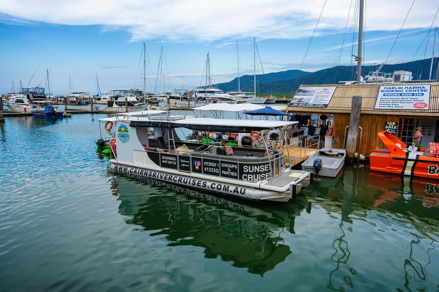 Cairns: Sightseeing River Boat Safari with Soft Drinks - A quiet side of Cairns from Marlin Marina